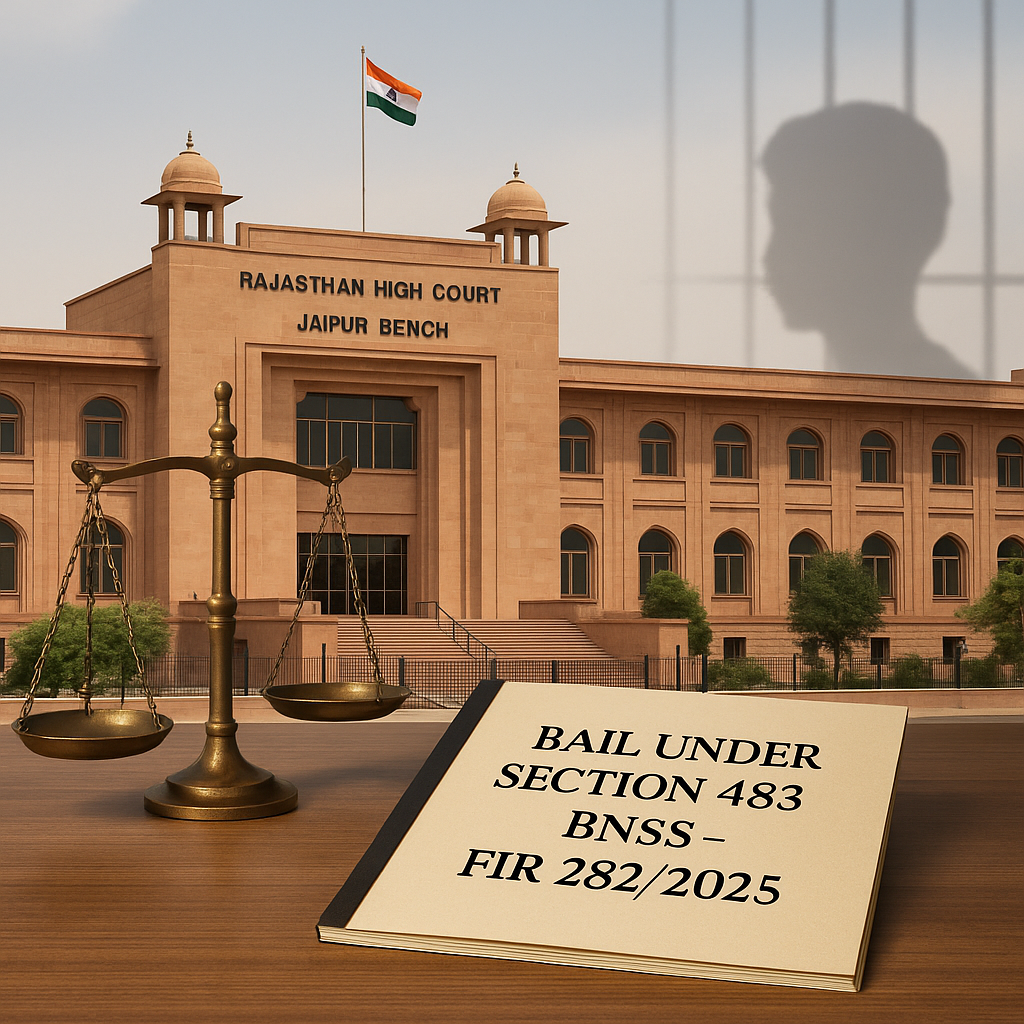 Rajasthan High Court Grants Bail to 19-Year-Old Accused under Section 309(4) BNS Analysis of Dhan Singh Faujdar v. State of Rajasthan