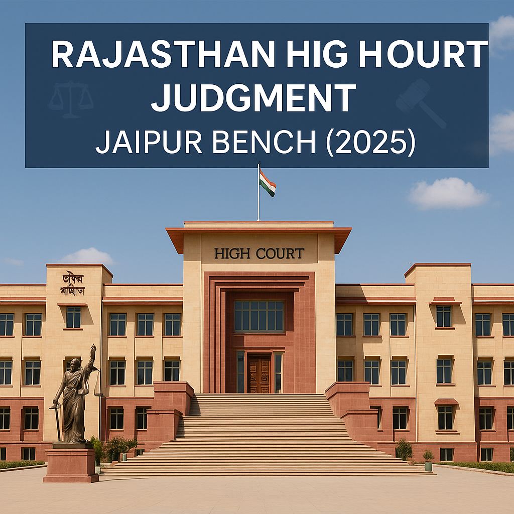 Rajasthan High Court Jaipur Bench Follows Ravi Agarwal Precedent in Cluster of Income Tax Writ Petitions